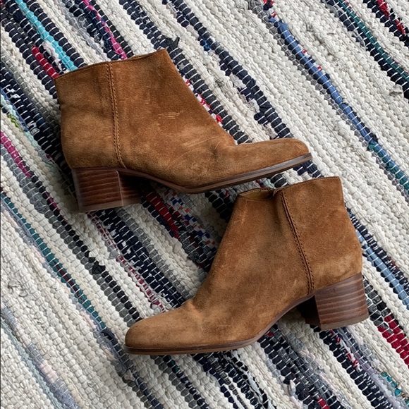 Franco Sarto Shoes - Franco Sarto Suede Bootie/5